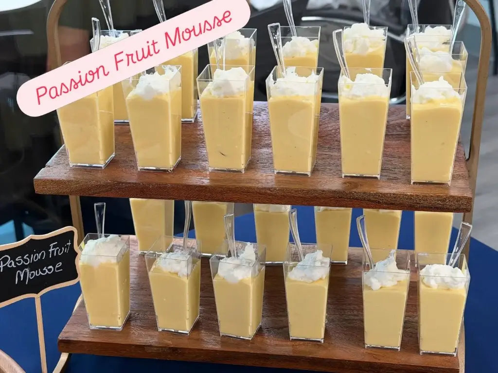Mini Lime or Passion Fruit Mousse
